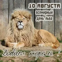 Всемирный день льва